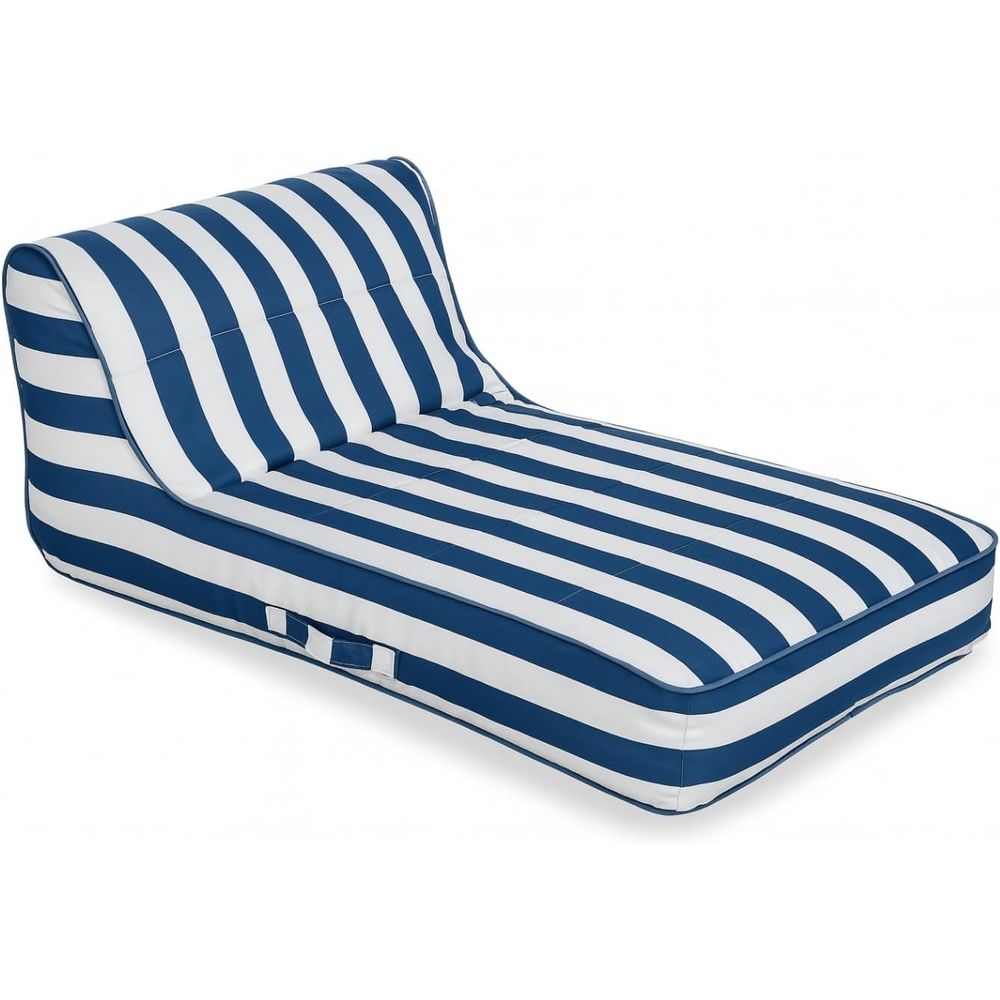 Kids Outdoor Lounger Chair - Stylowy, tapicerowany leżak do pływania, duży