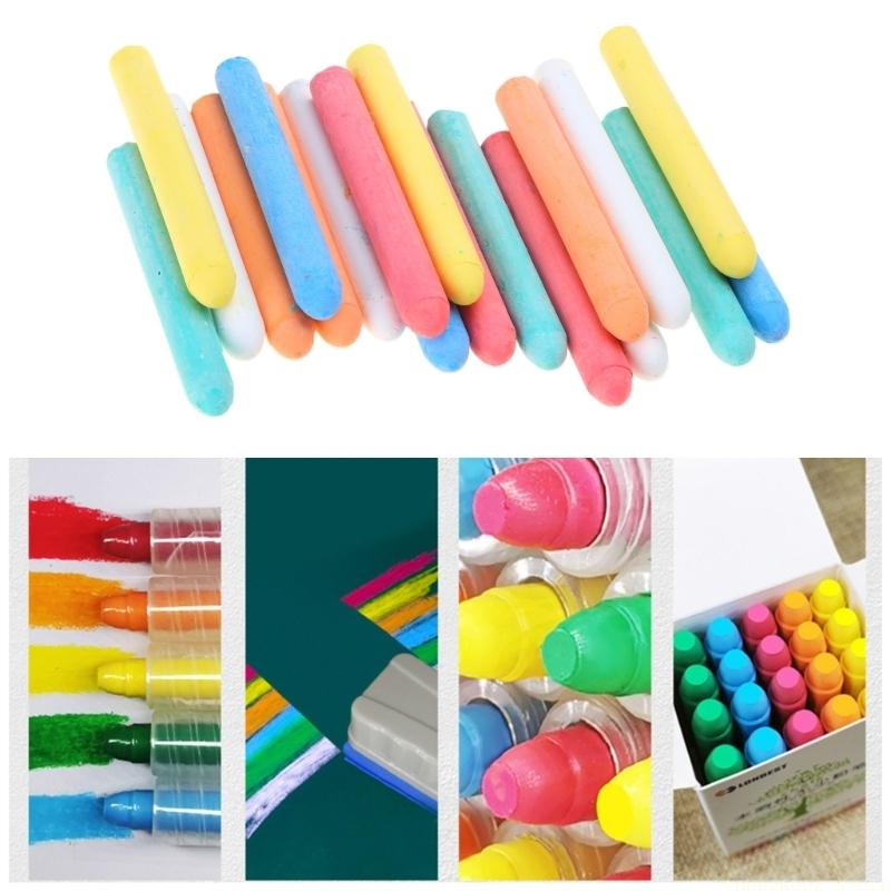 Chalk Outdoor Jumbo - Zmywalna kreda chodnikowa Bezpyłowa kreda w