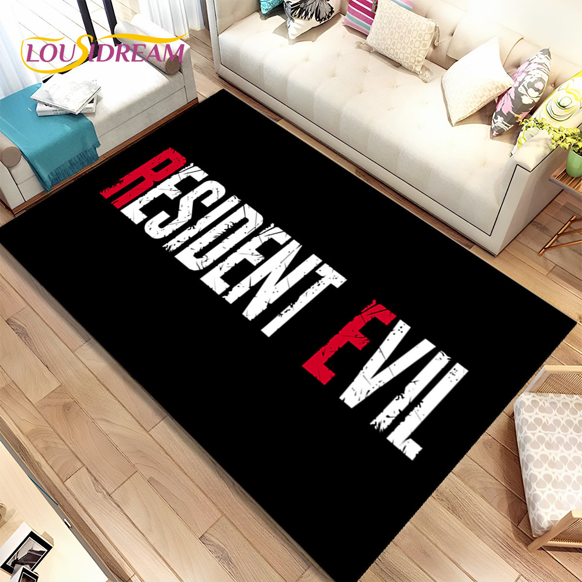 Kids Outdoor Mat Waterproof - Dywanik 3D R-Resident Evil Games Gamer