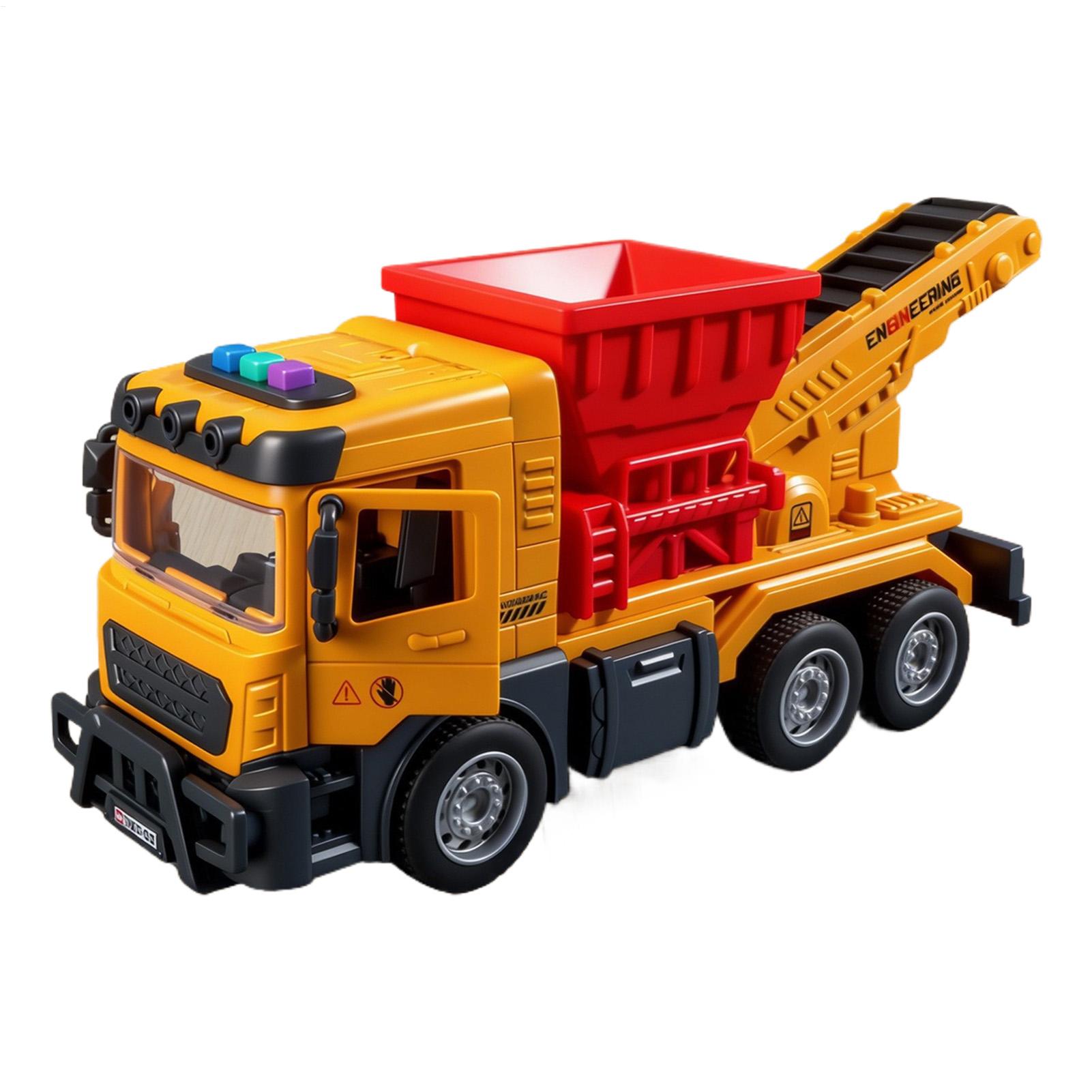 Kids Outdoor Dump Truck - Elektryczny ciężarówka wywrotka z dźwiękiem i