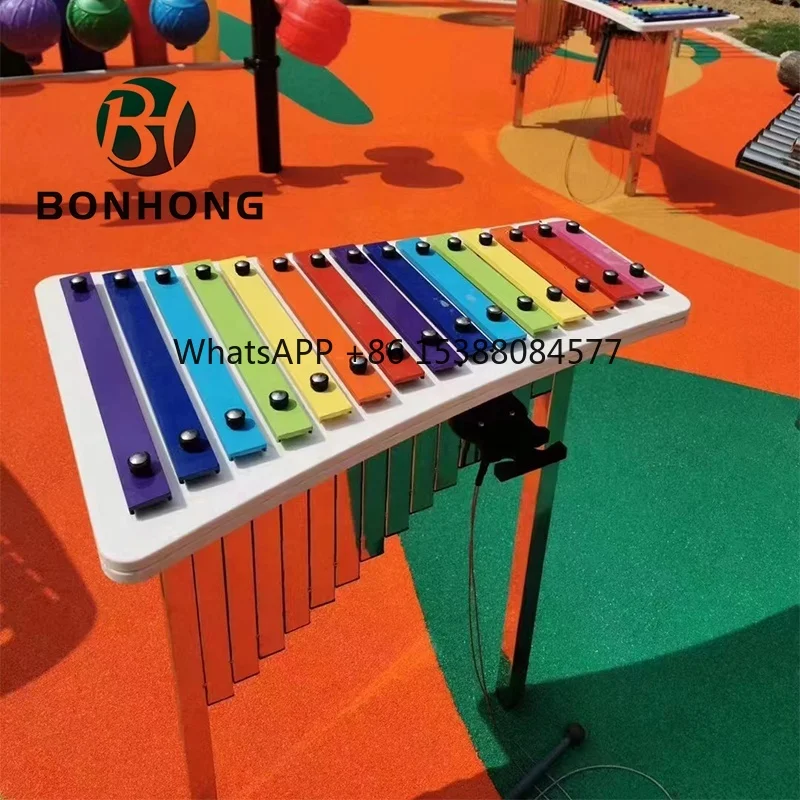 Kids Outdoor Xylophone - Instrumenty perkusyjne Bonhong do użytku na