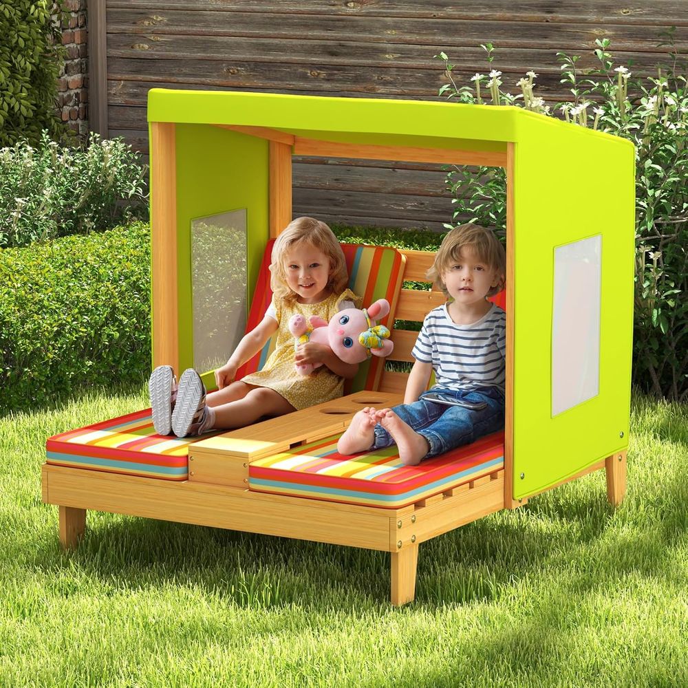 Leżak dla dzieci na zewnątrz,  – Kids Outdoor Lounger Chair recenzja i cena