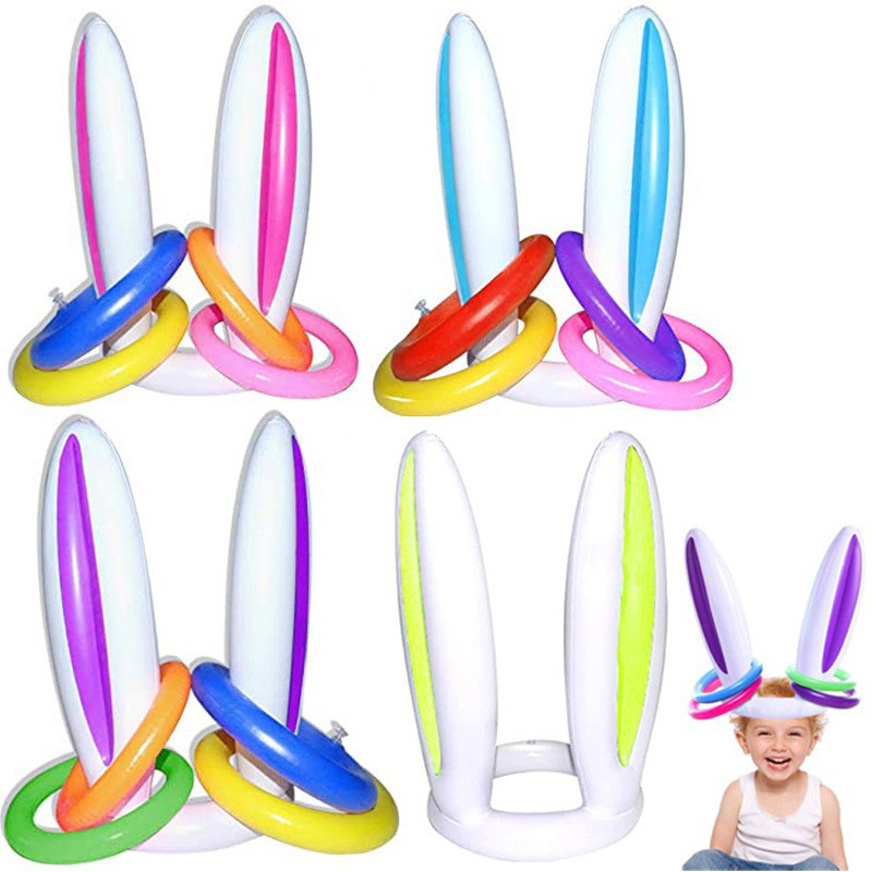 Nadmuchiwane ucho królika do r – Kids Outdoor Easter Gifts recenzja i cena