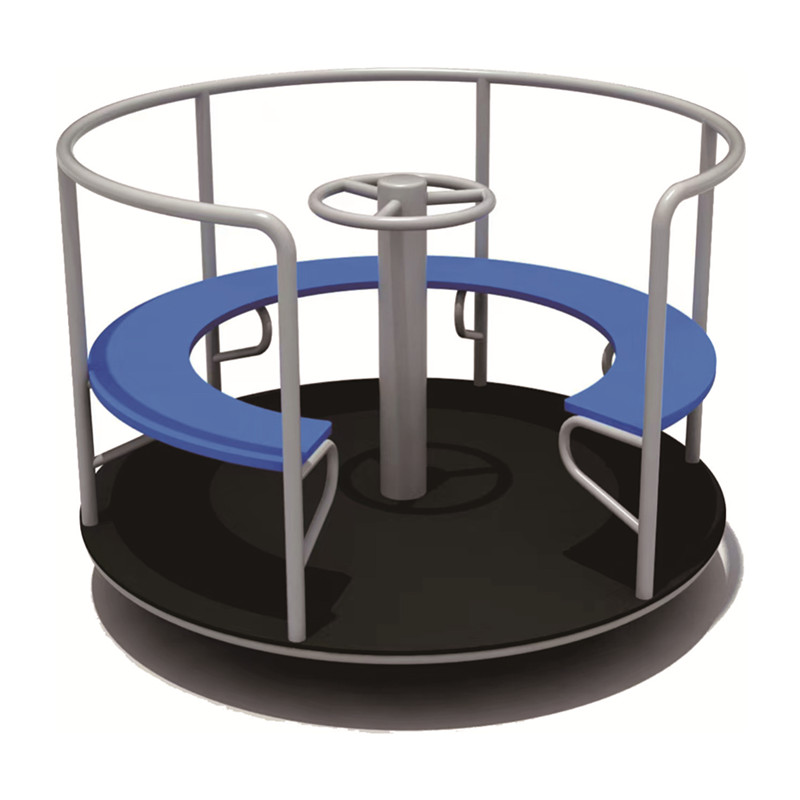 Drewniana karuzela z konikami  – Kids Outdoor Merry Go Round recenzja i cena