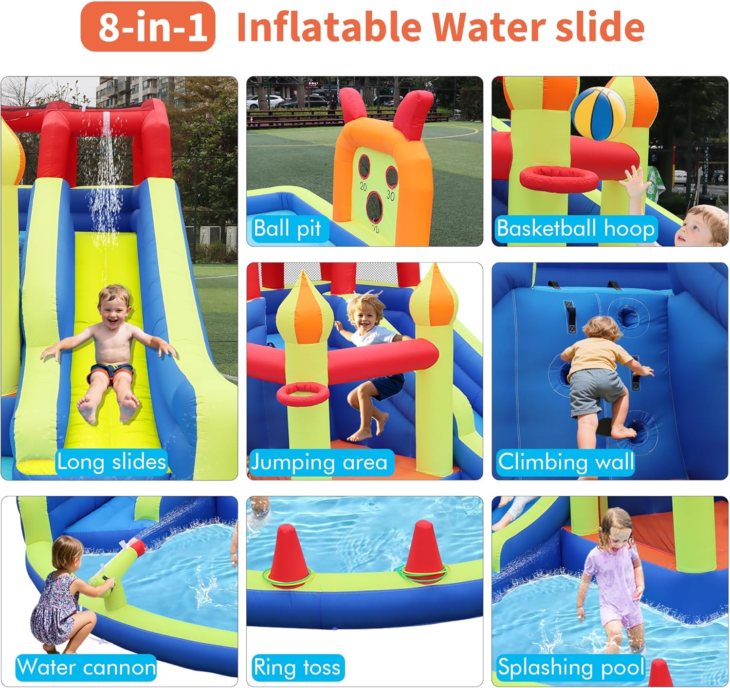 Dmuchany zamek dla dzieci z dw – Kids Outdoor House recenzja i cena