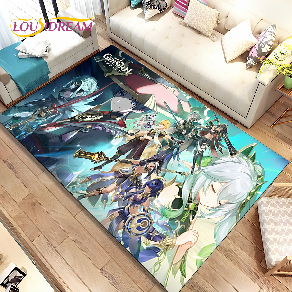 Genshin Impact Cartoon Game Ar – Kids Outdoor Area recenzja i cena