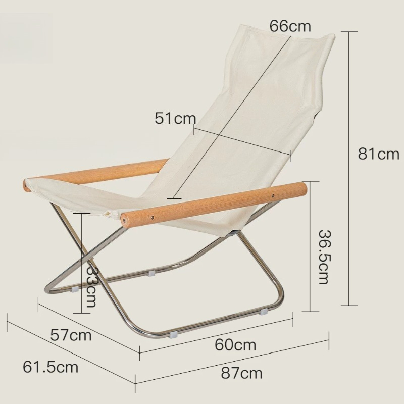 Krzesło piknikowe z oparciem,  – Kids Outdoor Lounger Chair recenzja i cena