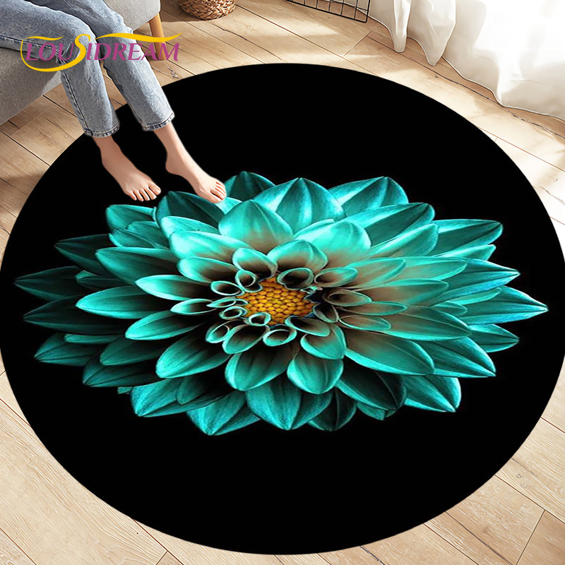 Dywan w kwiaty w stylu nordyck – Kids Outdoor Mat Waterproof recenzja i cena
