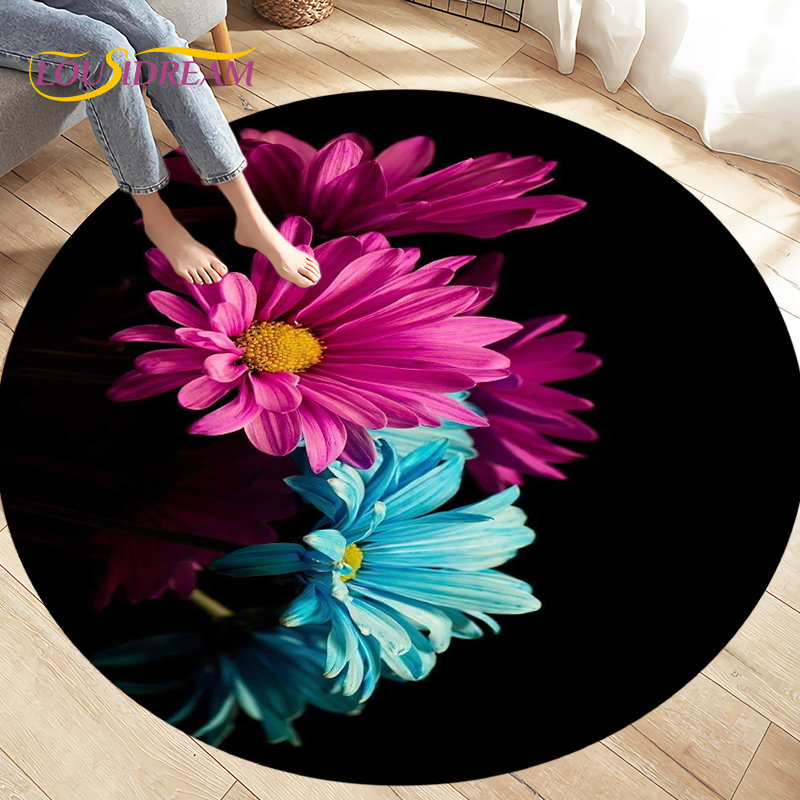Dywan w kwiaty w stylu nordyck – Kids Outdoor Mat Waterproof recenzja i cena