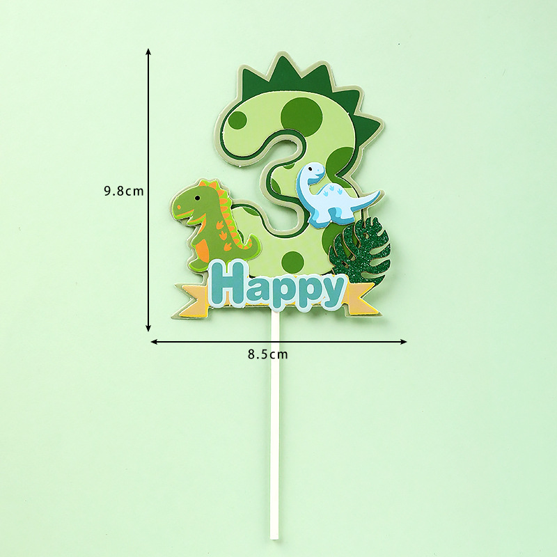 Dinozaur Palm Leaves Cake Topp – Kids Outdoor Merry Go Round recenzja i cena
