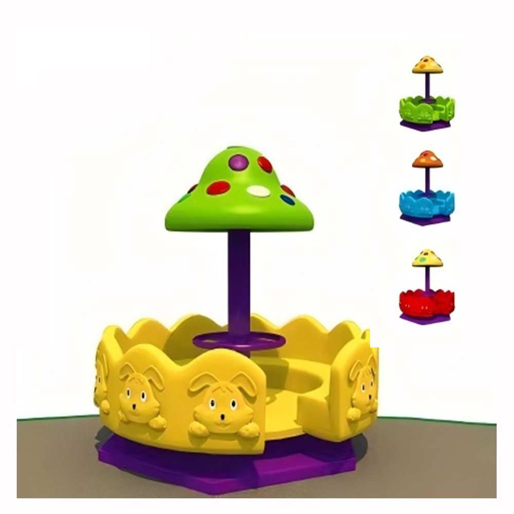Dziecięce, plastikowe, zabawne – Kids Outdoor Merry Go Round recenzja i cena