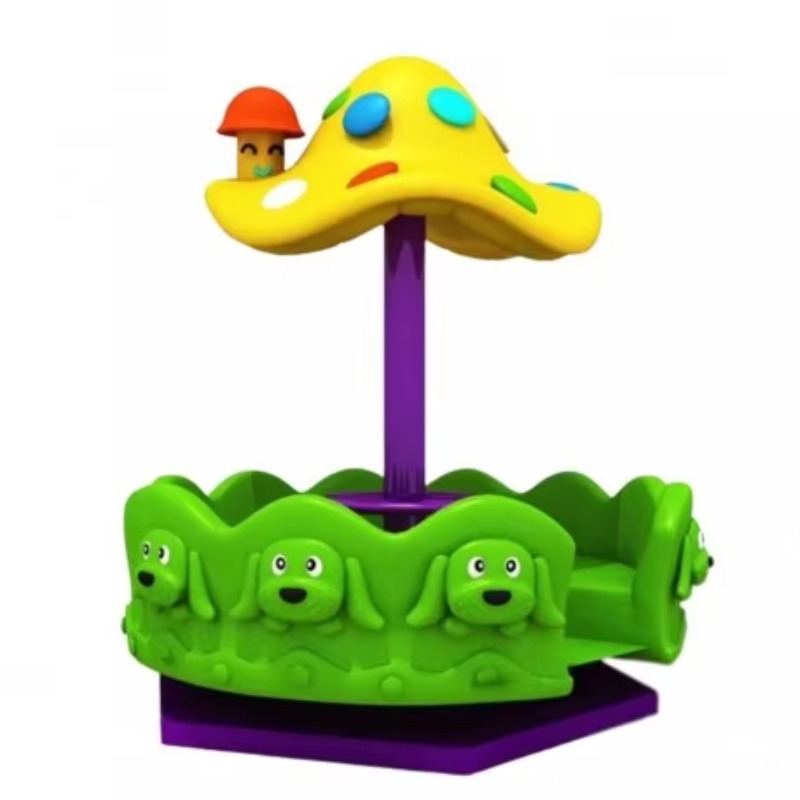 Dziecięce, plastikowe, zabawne – Kids Outdoor Merry Go Round recenzja i cena