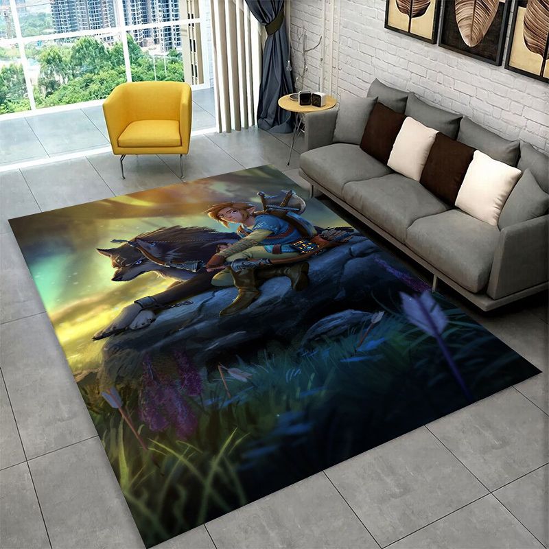 Klasyczny dywan z motywem gier – Kids Outdoor Area recenzja i cena