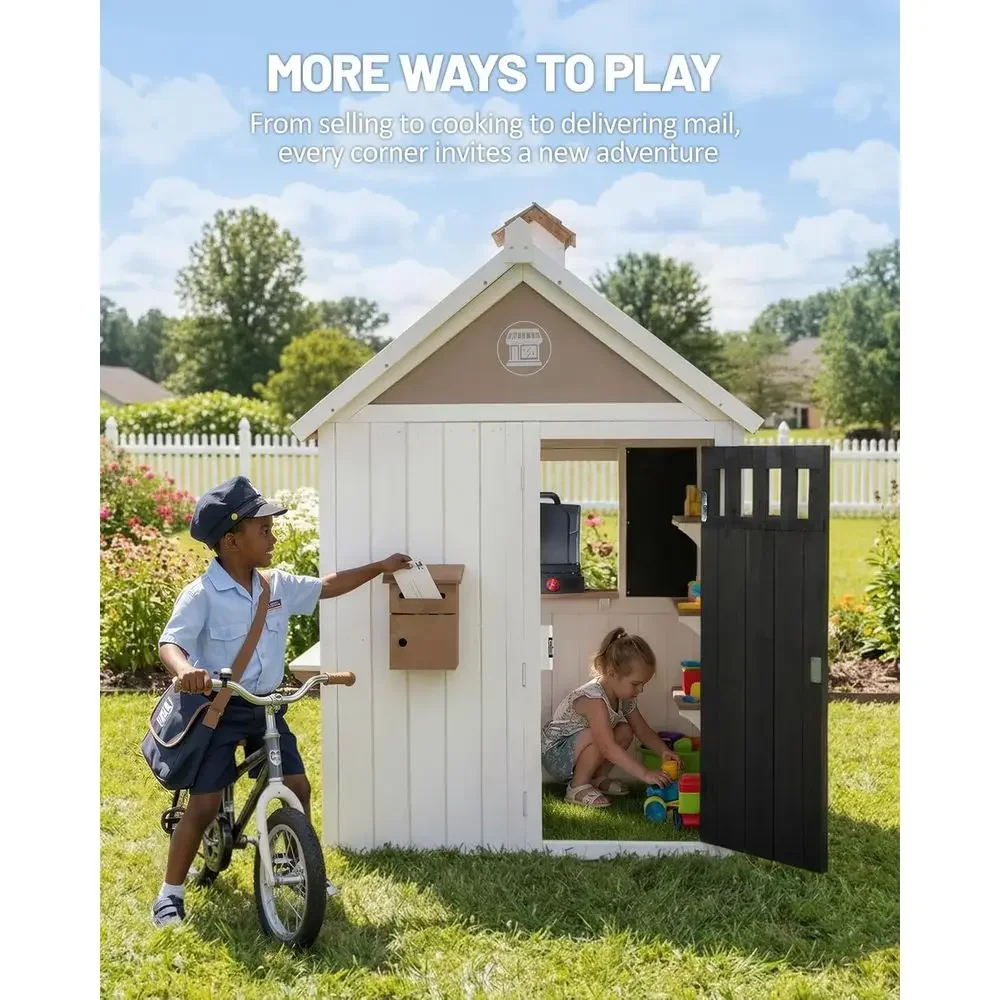 Domek do zabawy dla dzieci 2w1 – Kids Outdoor Chalkboard recenzja i cena