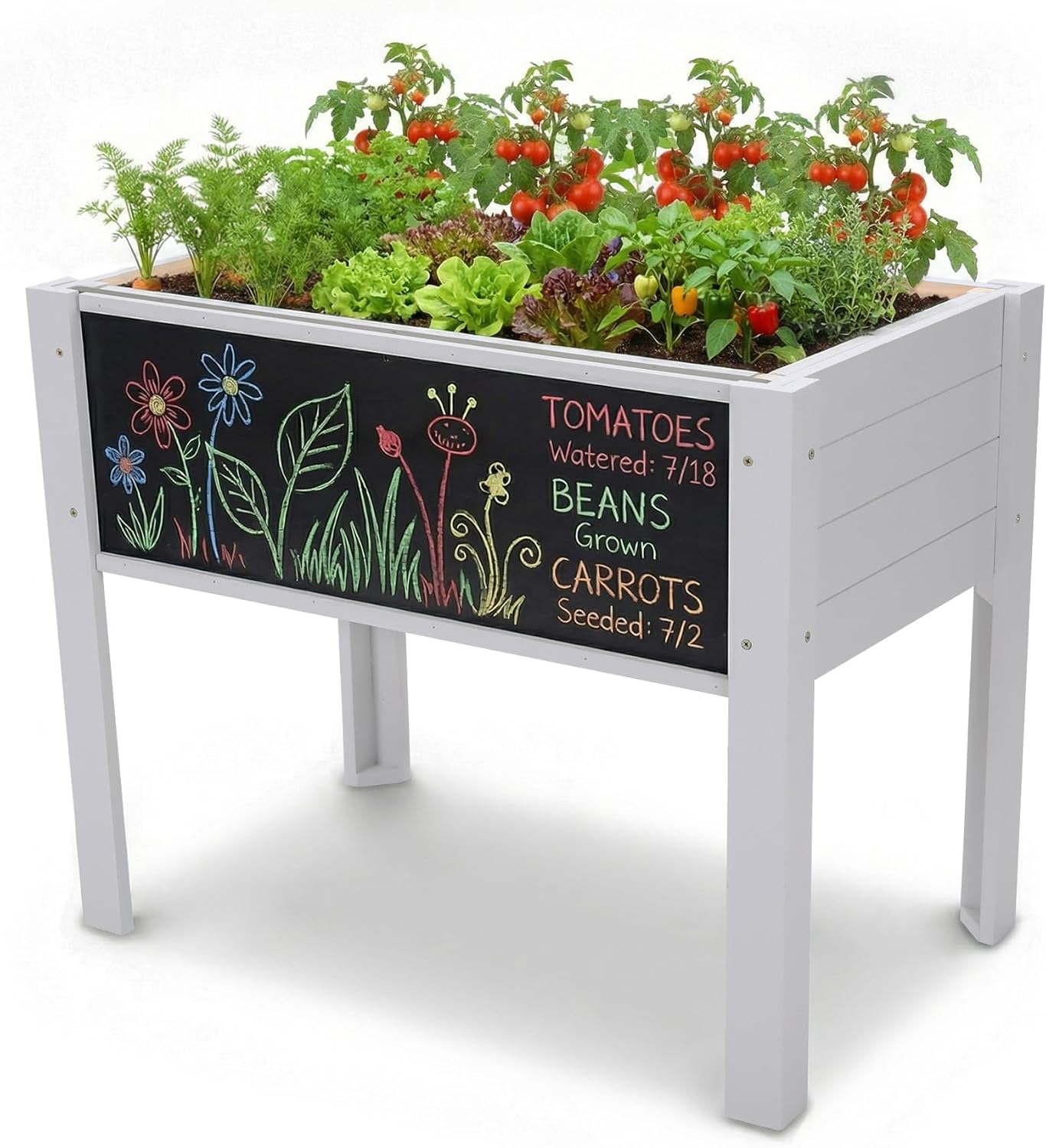 Podwyższona skrzynia ogrodowa  – Kids Outdoor Chalkboard recenzja i cena