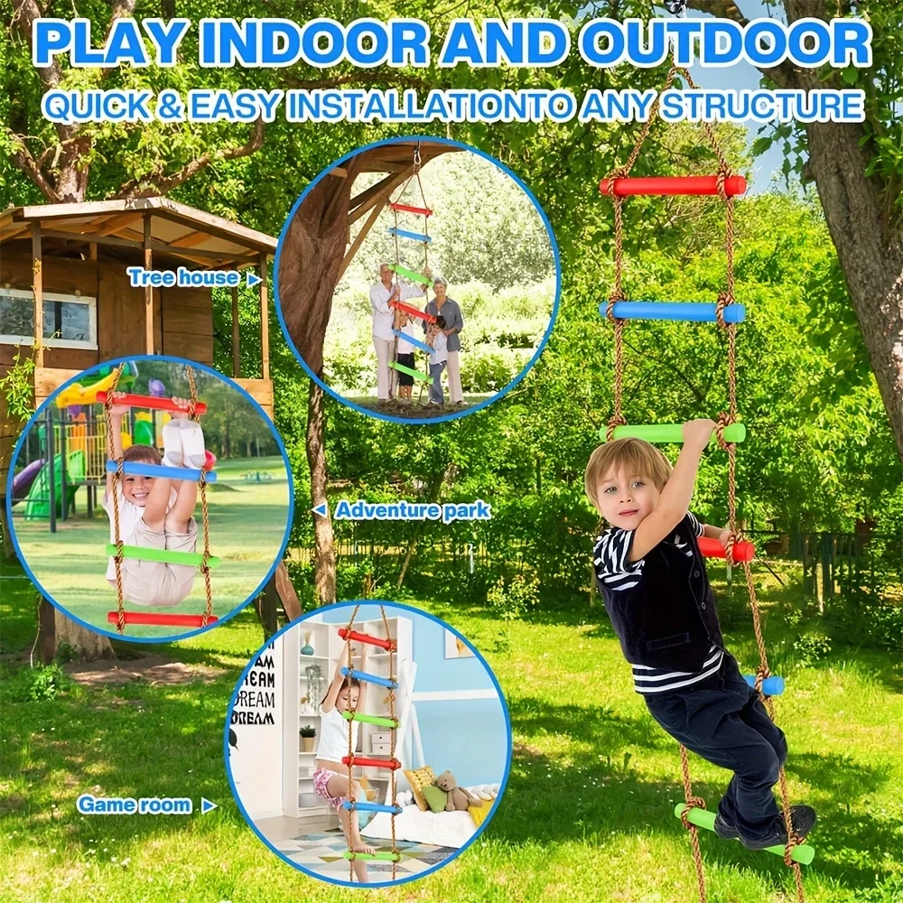 1 szt. Kolorowa drabinka do ws – Kids Outdoor Ladder recenzja i cena