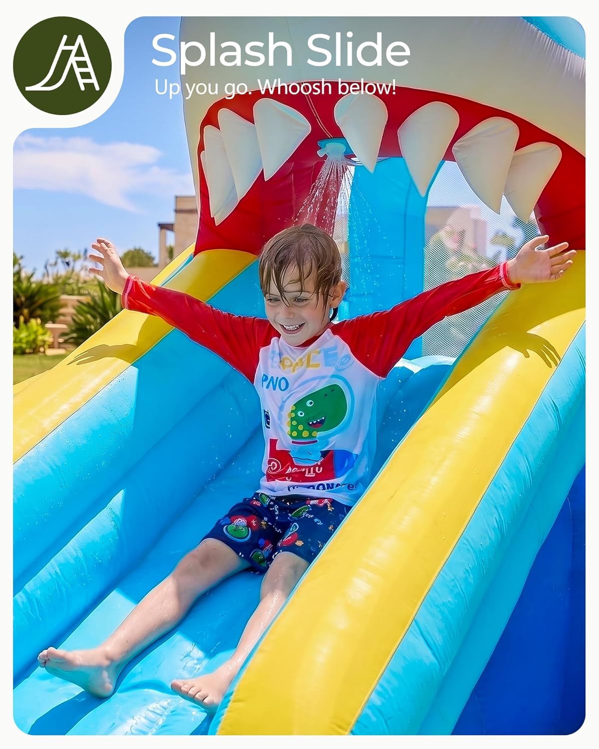 Dmuchana zjeżdżalnia wodna dla – Kids Outdoor Bounce House recenzja i cena