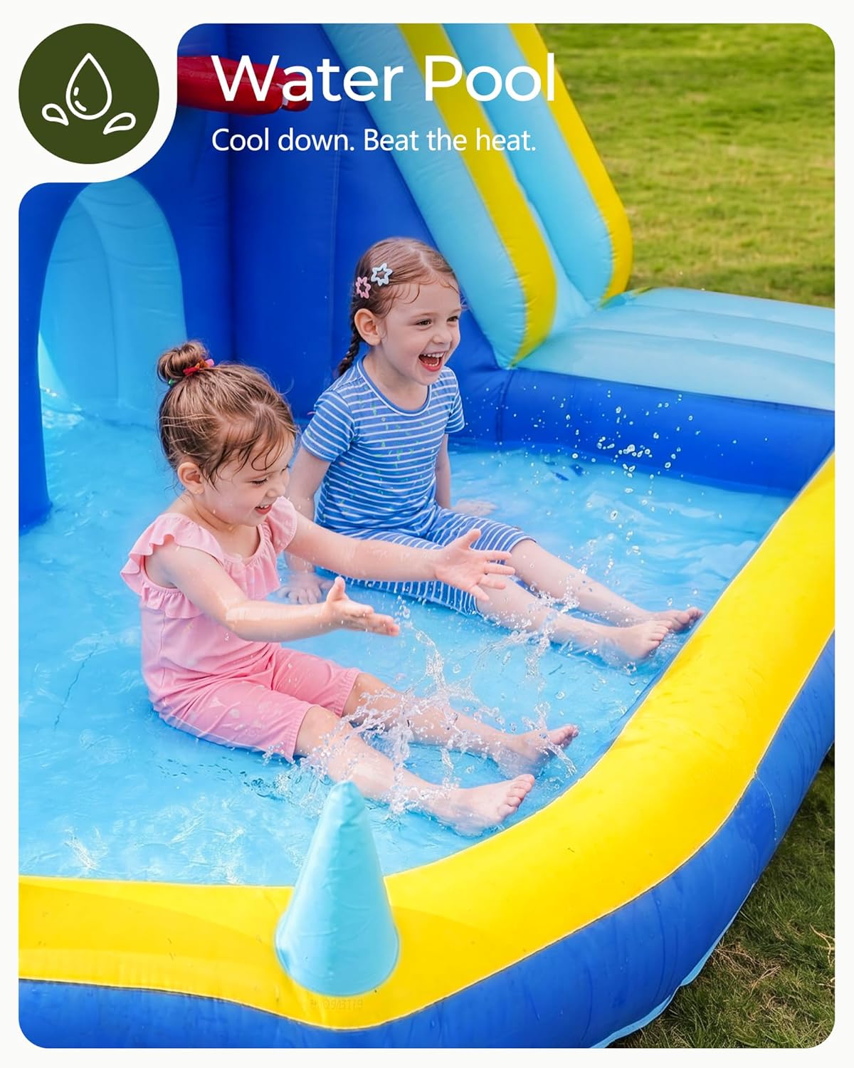 Dmuchana zjeżdżalnia wodna dla – Kids Outdoor Bounce House recenzja i cena