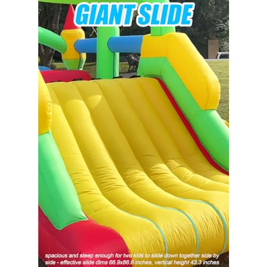 Nadmuchiwana trasa przeszkodow – Kids Outdoor Bounce House recenzja i cena