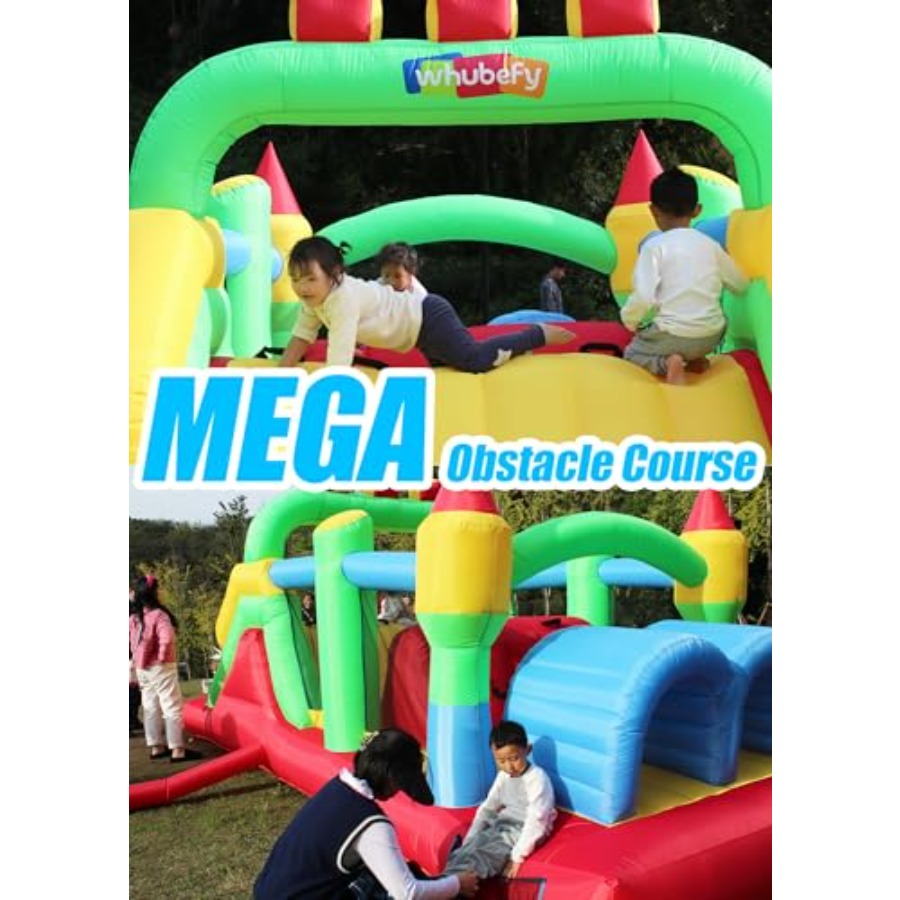 Nadmuchiwana trasa przeszkodow – Kids Outdoor Bounce House recenzja i cena
