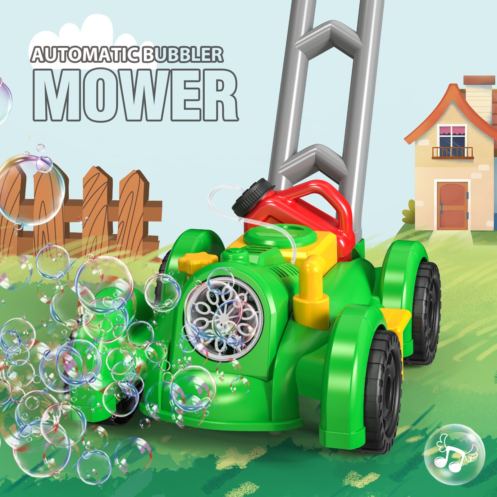 W pełni automatyczna maszyna d – Kids Outdoor Lawn Mower recenzja i cena