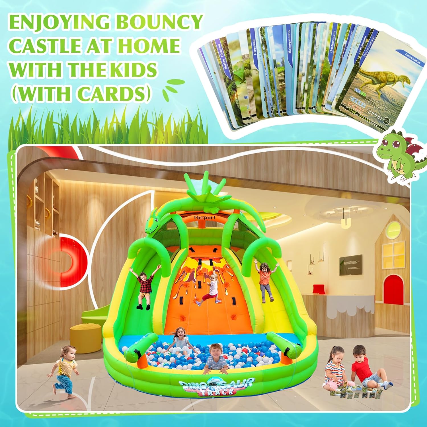 Nadmuchiwany zamek do skakania – Kids Outdoor Bounce House recenzja i cena