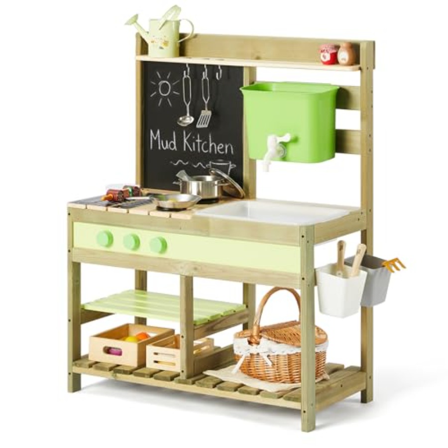 Zewnętrzna kuchnia do zabawy w – Kids Outdoor Mud Table recenzja i cena