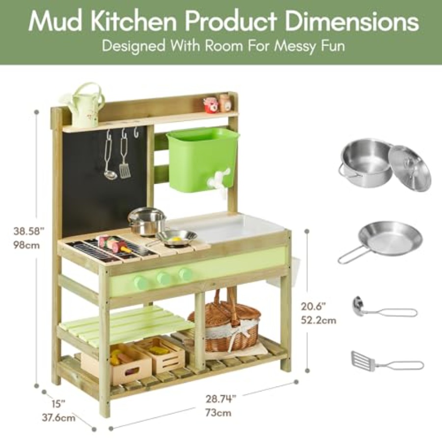 Zewnętrzna kuchnia do zabawy w – Kids Outdoor Mud Table recenzja i cena