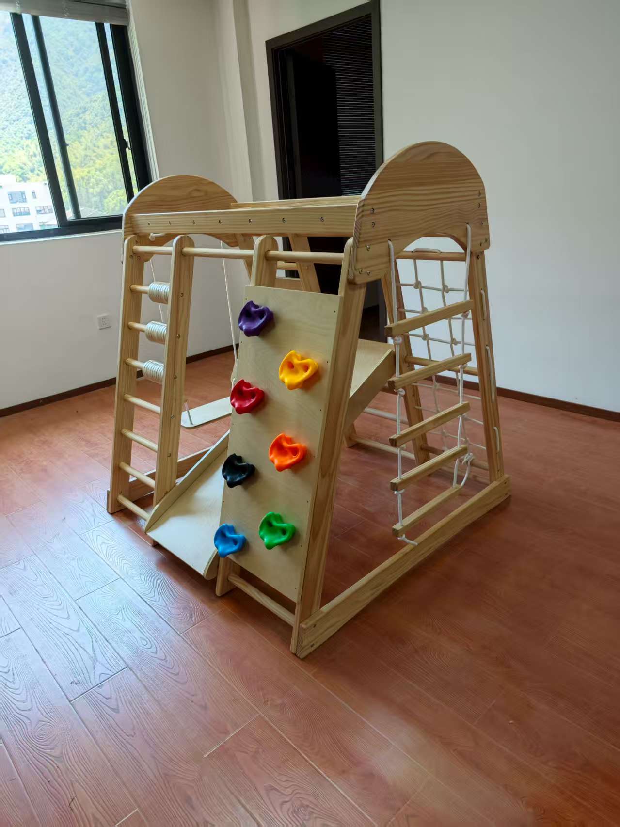 Drewniana drabinka do wspinacz – Kids Outdoor Ladder recenzja i cena