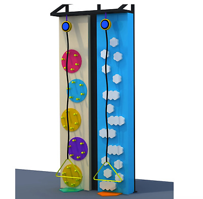 Wewnętrzna i zewnętrzna sztucz – Kids Outdoor Climbing Wall recenzja i cena