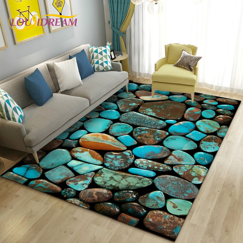 3D kolorowy brukowiec kamienny – Kids Outdoor Mat Waterproof recenzja i cena