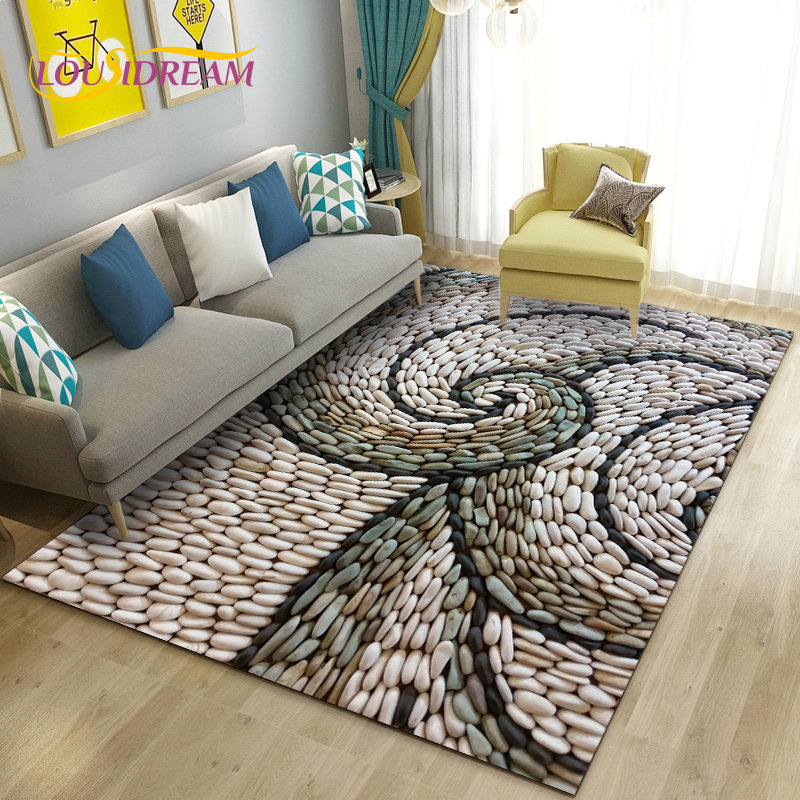 3D kolorowy brukowiec kamienny – Kids Outdoor Mat Waterproof recenzja i cena