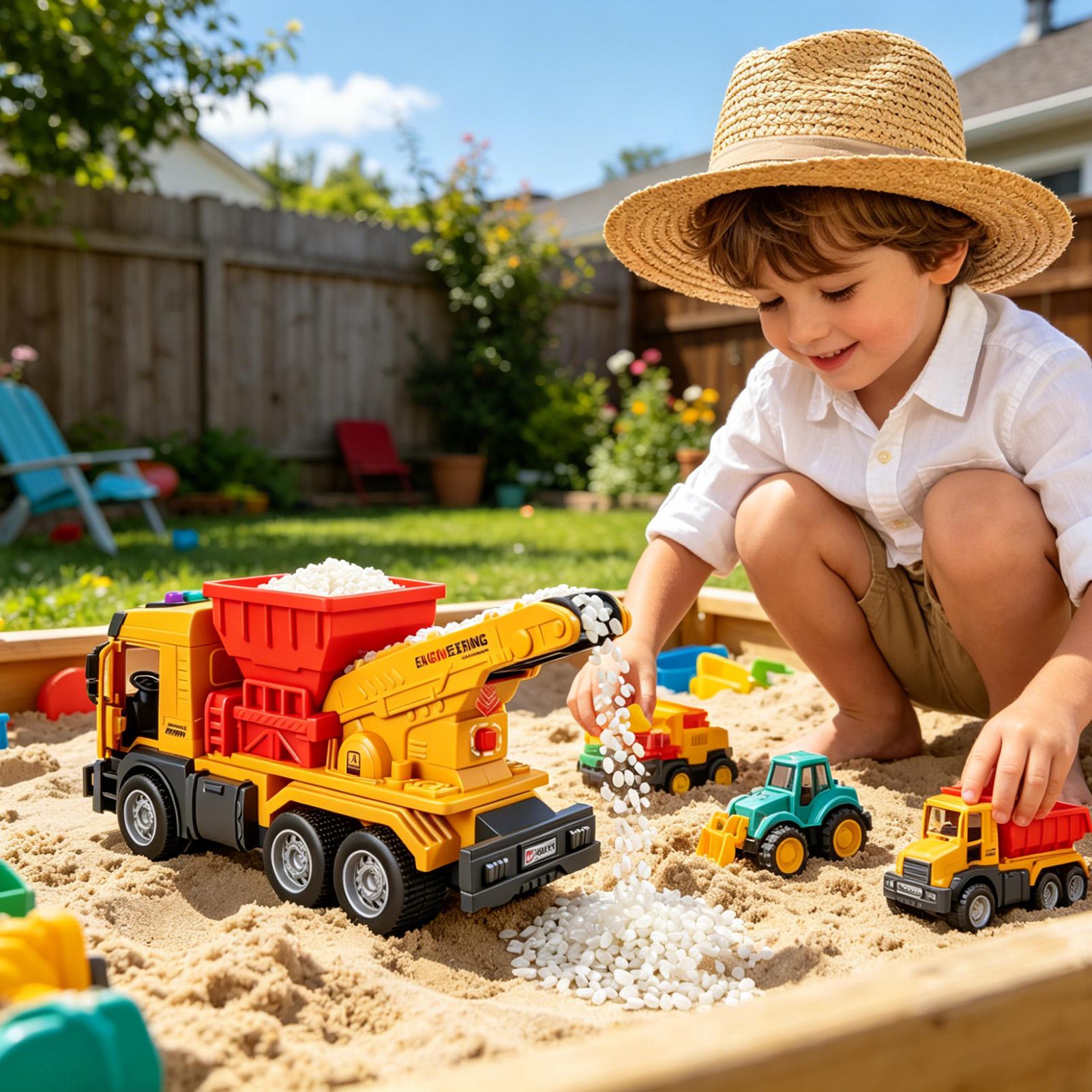 Elektryczny ciężarówka wywrotk – Kids Outdoor Dump Truck recenzja i cena