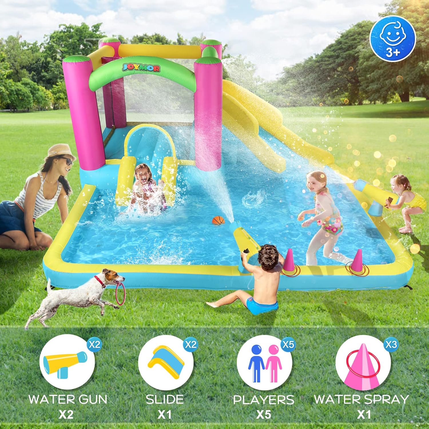 Nadmuchiwany zamek do skakania – Kids Outdoor Bounce House recenzja i cena