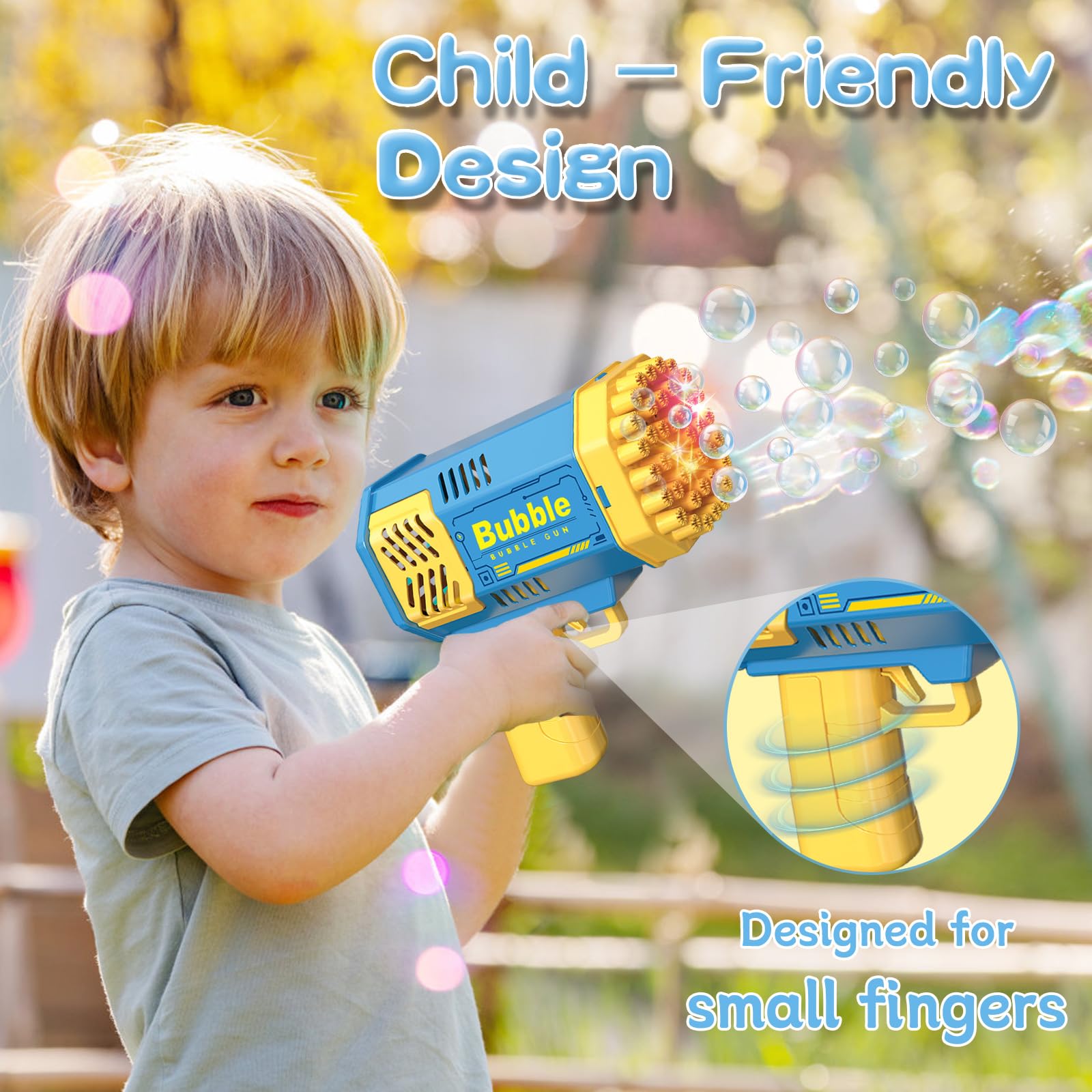 Pistolet do robienia baniek my – Kids Outdoor Easter Gifts recenzja i cena
