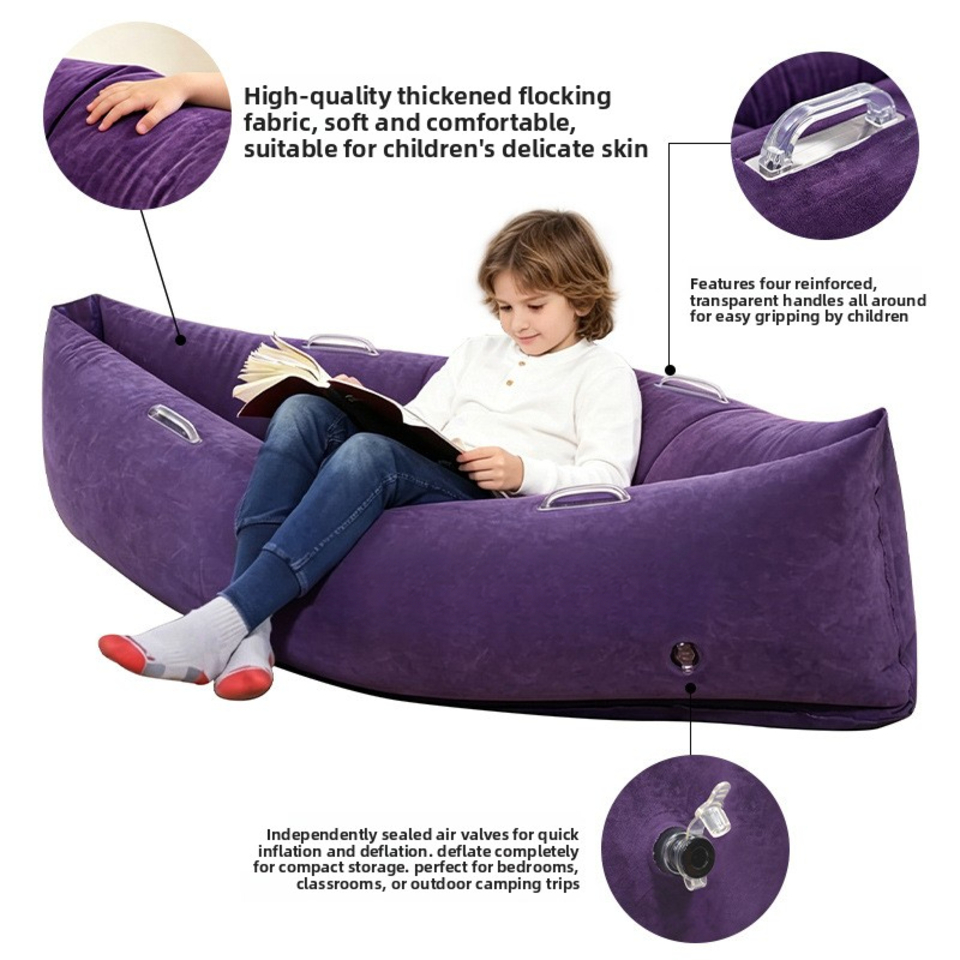 Przenośne, dmuchane łóżko podr – Kids Outdoor Lounger Chair recenzja i cena