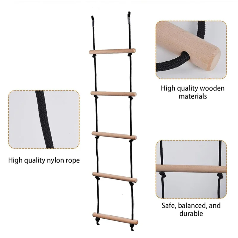 Drabinka sznurkowa dla dzieci  – Kids Outdoor Ladder recenzja i cena
