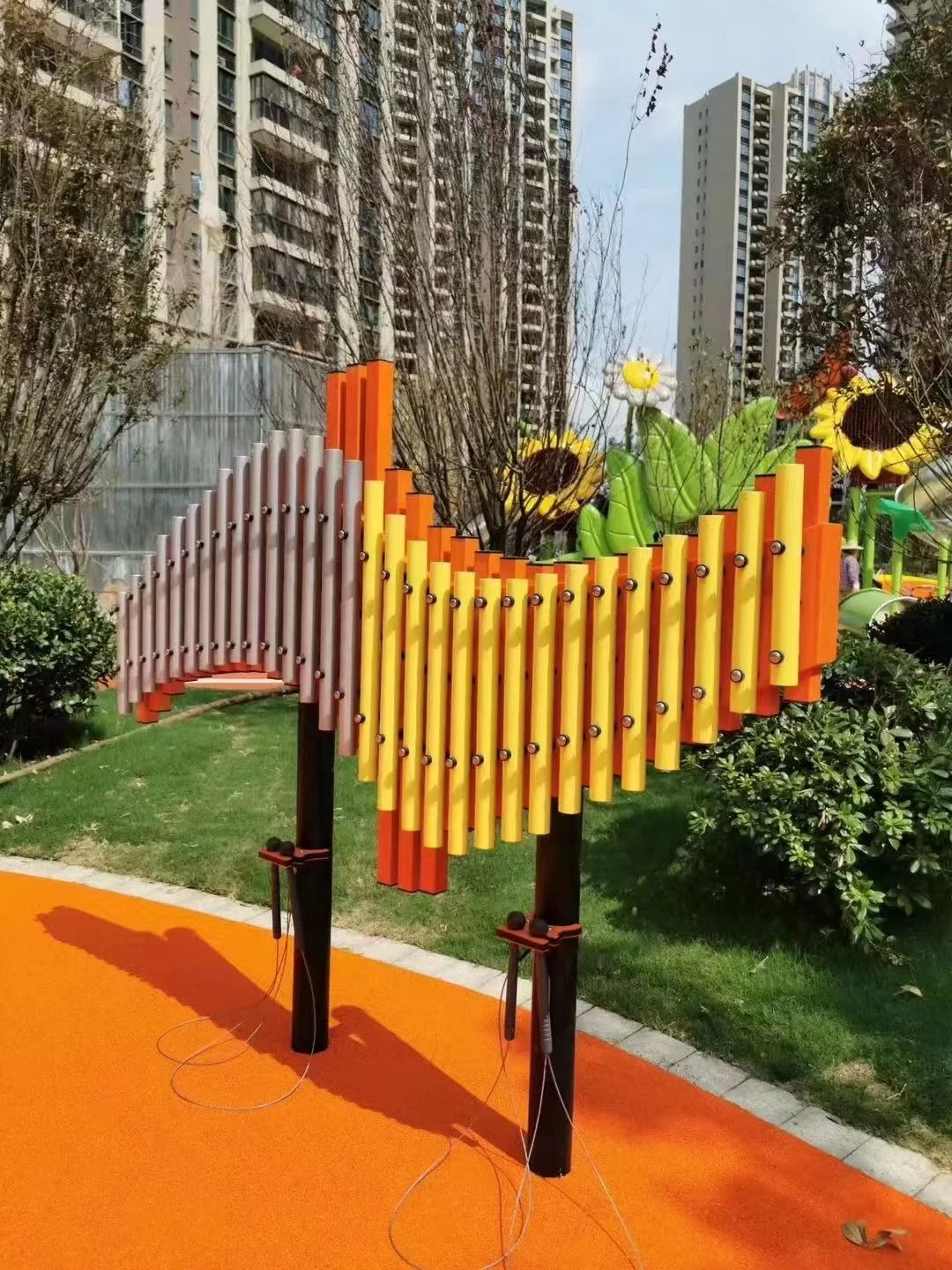 Instrumenty perkusyjne Bonhong – Kids Outdoor Xylophone recenzja i cena