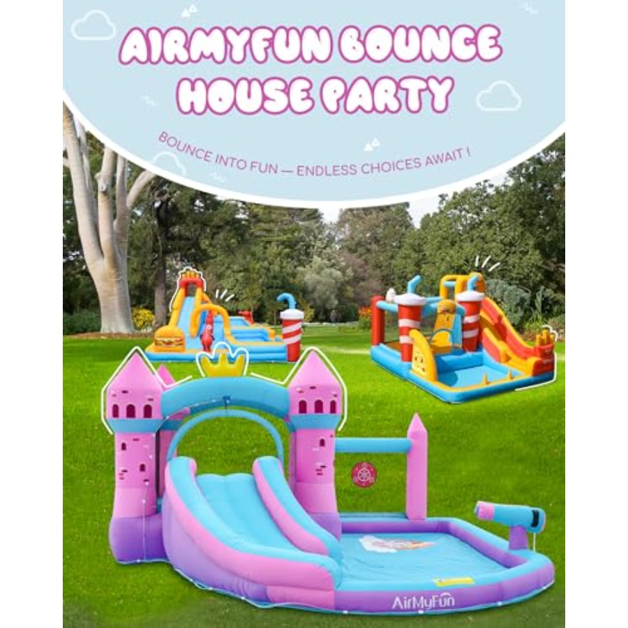 Nadmuchiwana zjeżdżalnia wodna – Kids Outdoor Bounce House recenzja i cena