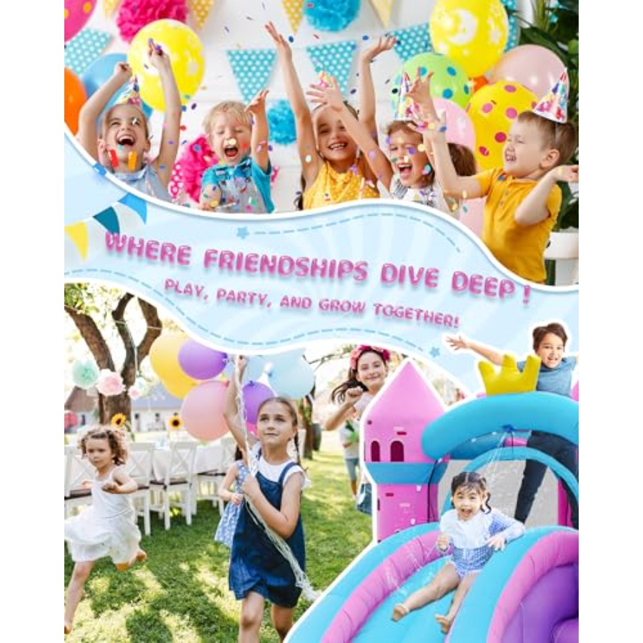 Nadmuchiwana zjeżdżalnia wodna – Kids Outdoor Bounce House recenzja i cena
